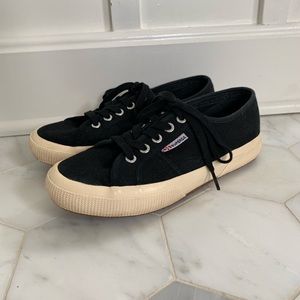 Superga Classic Black Sneakers
